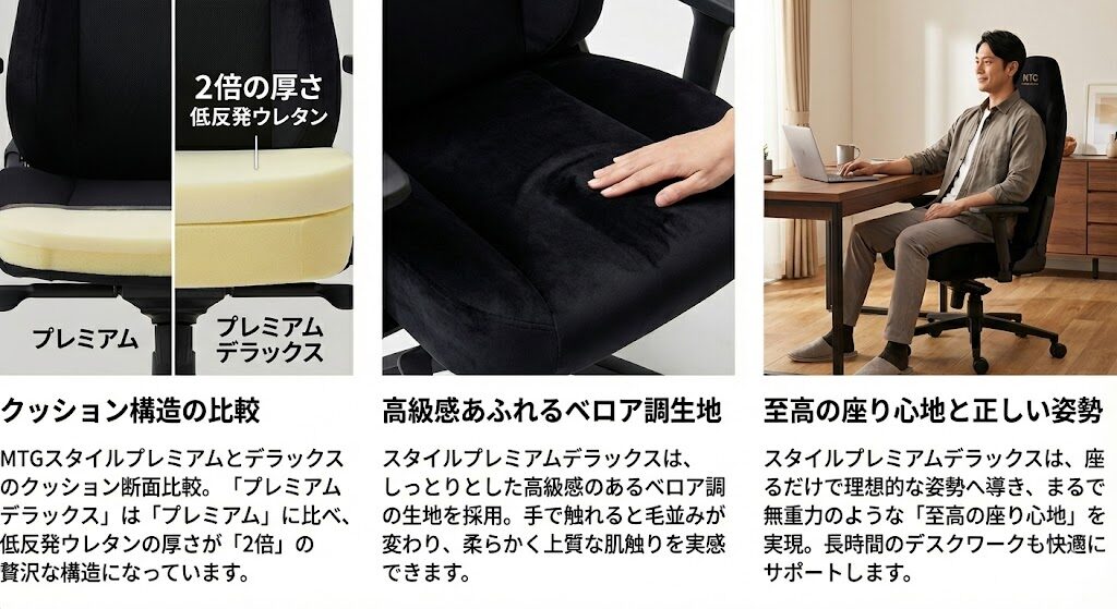 スタイルプレミアムデラックスの特徴