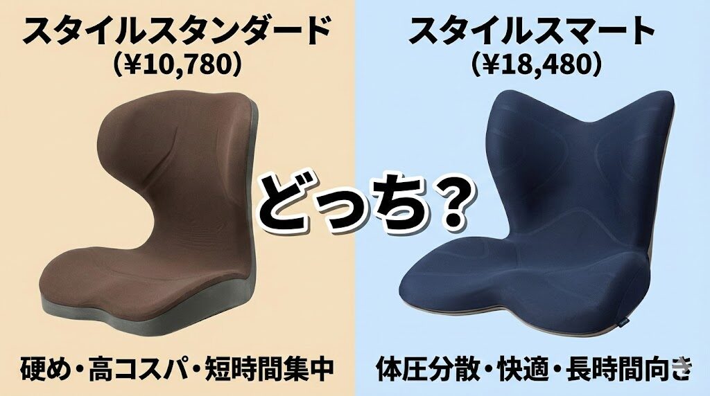 スタイスマートとスタンダードどっち？